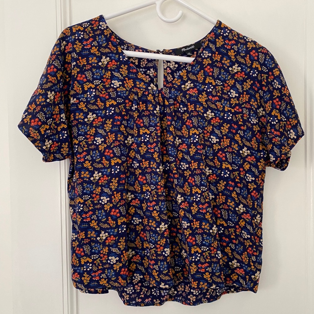 Madewell Floral Shirt